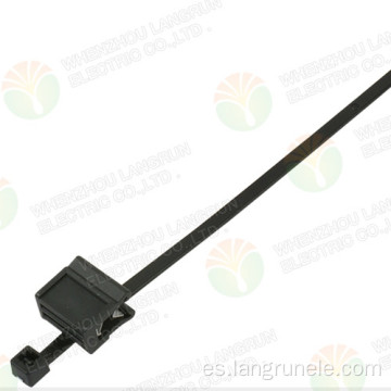 156-00568 Catada de cable de nylon de 150 mm con clip de cable